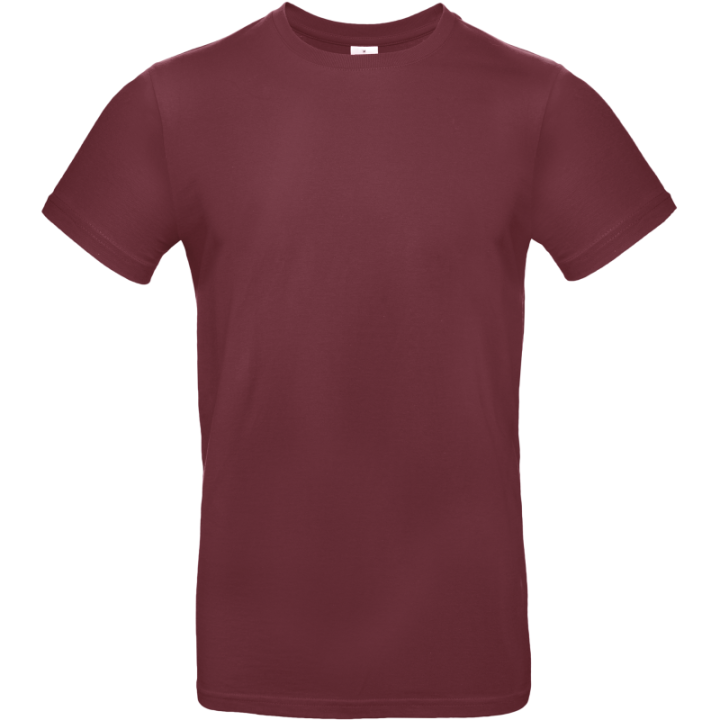 T-shirt homme 100% coton 185g/m² coupe près du corps B&C