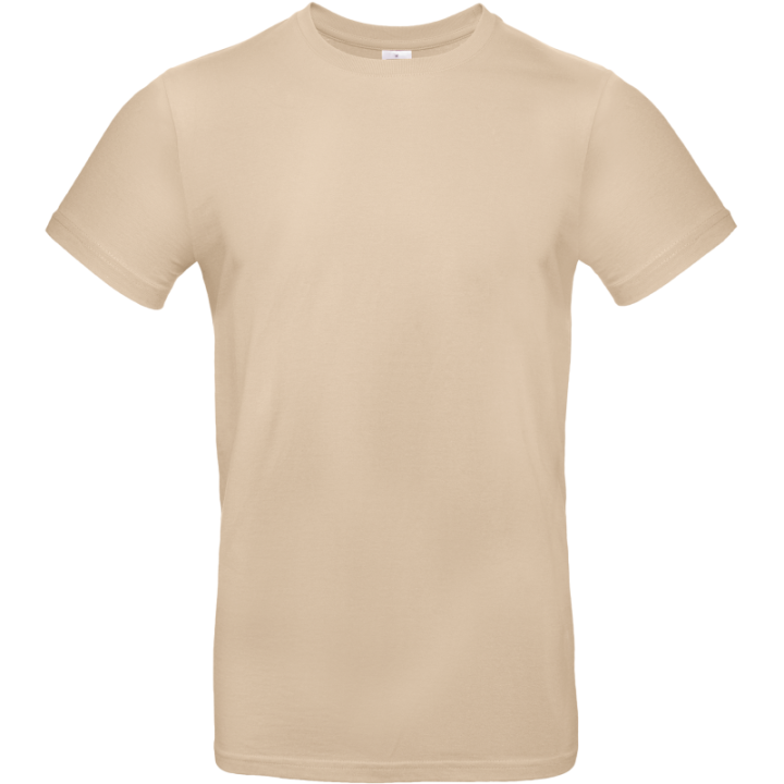 T-shirt homme 100% coton 185g/m² coupe près du corps B&C