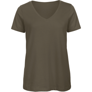 T-shirt Organic col V Femme