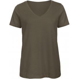 T-shirt Organic Inspire col V Femme – 100 % coton bio ~140 g/m² – CGTW045
