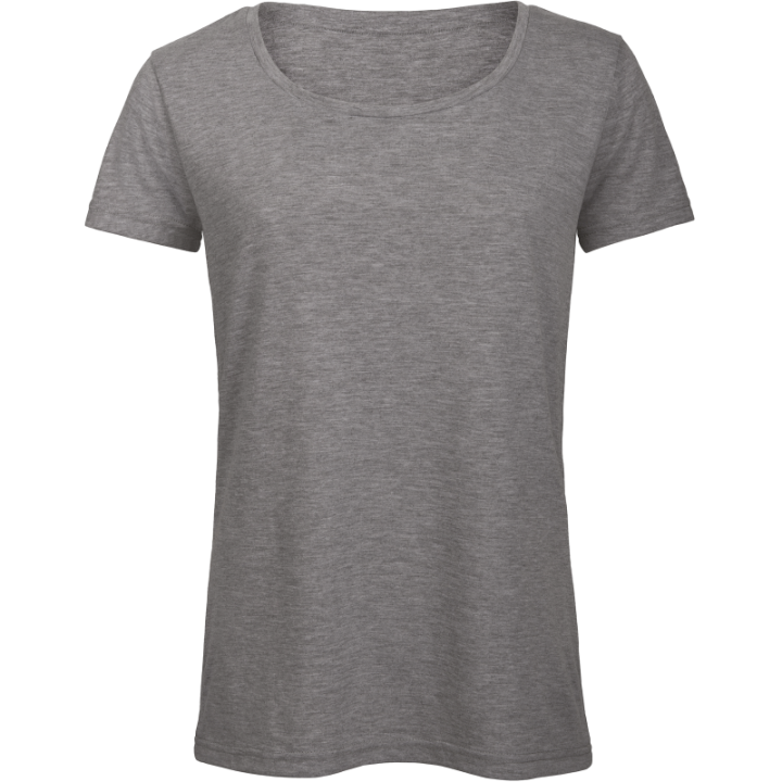 T-shirt Triblend col rond Femme