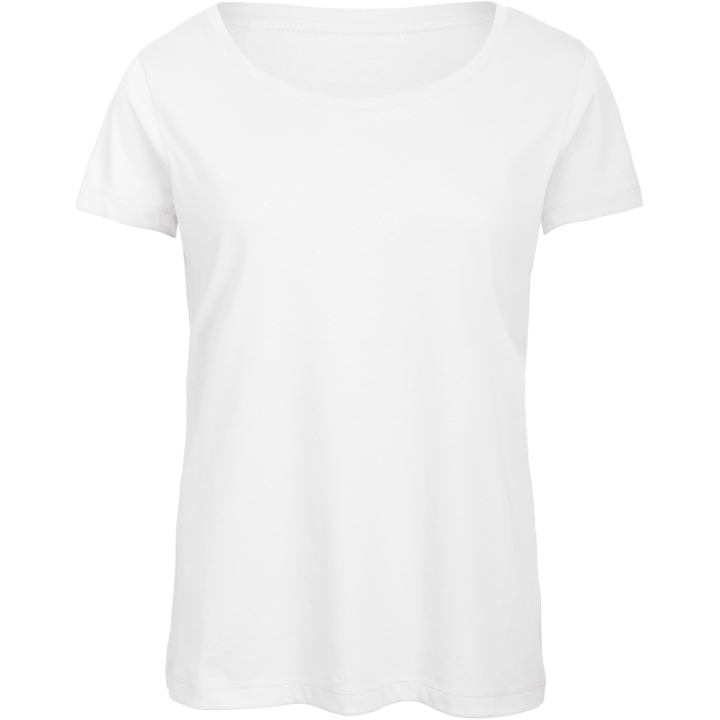 T-shirt Triblend col rond Femme