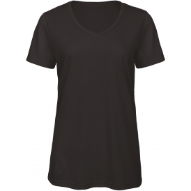 T-shirt Triblend col V Femme (2)