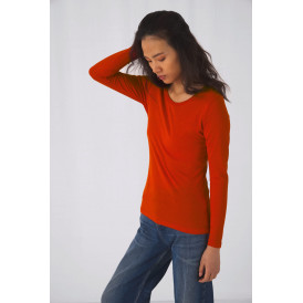 T-shirt bio femme manches longues