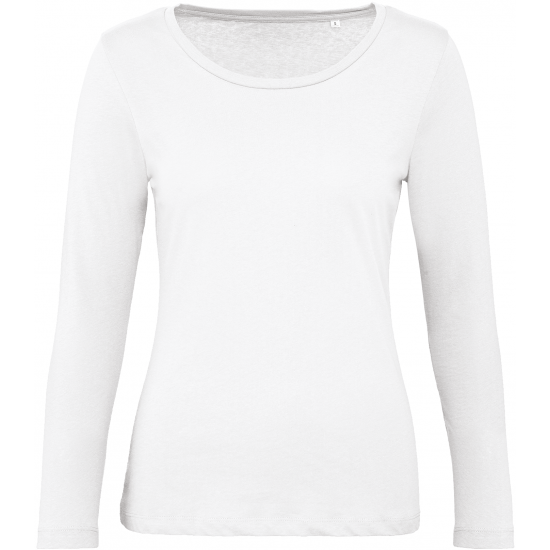 T-shirt bio femme manches longues