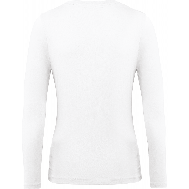 T-shirt bio femme manches longues