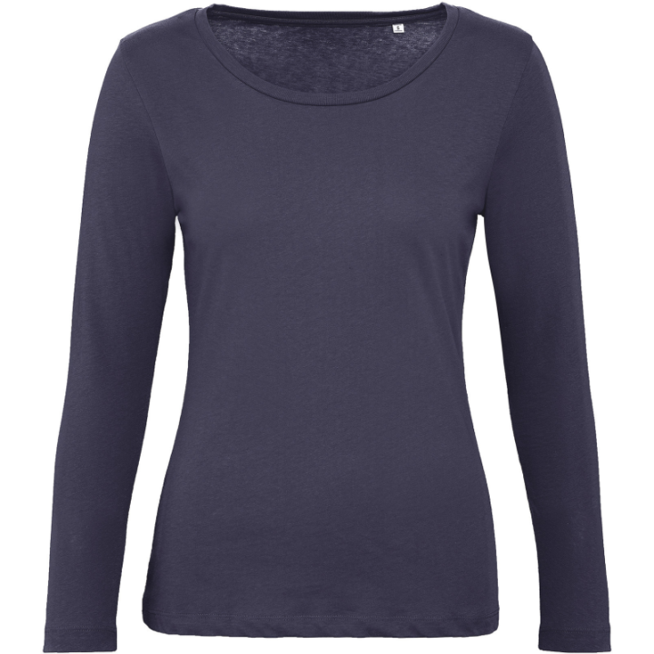 T-shirt bio femme manches longues