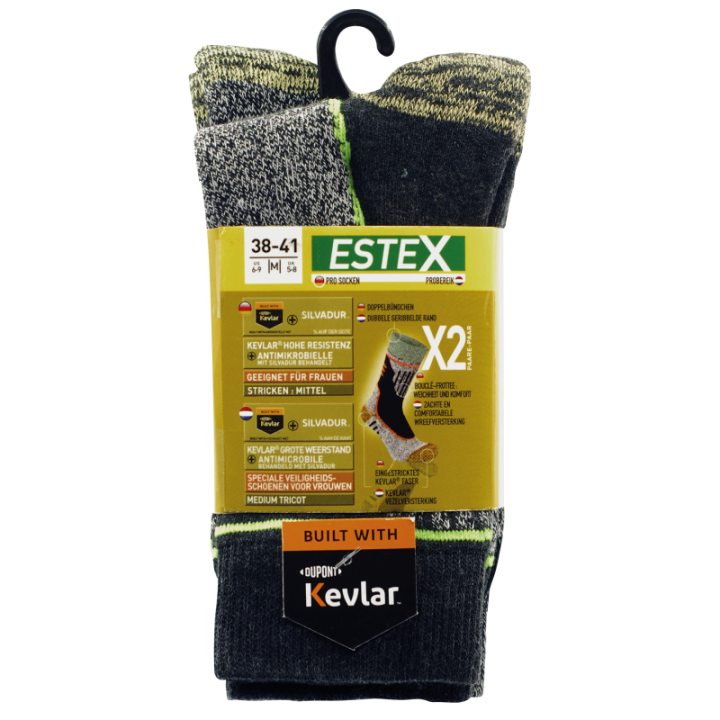 Lot de 2 paires de chaussettes lady