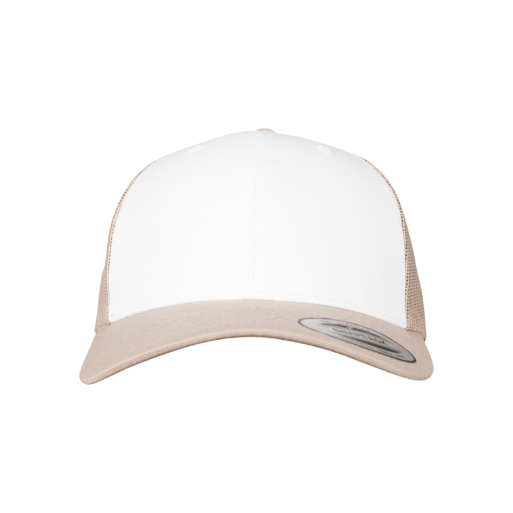 Casquette retro trucker colored front