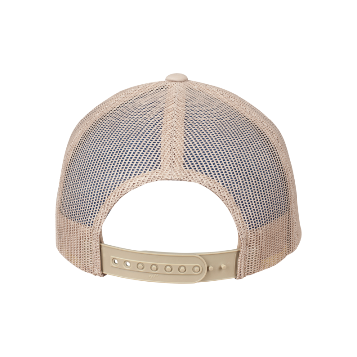 Casquette retro trucker colored front