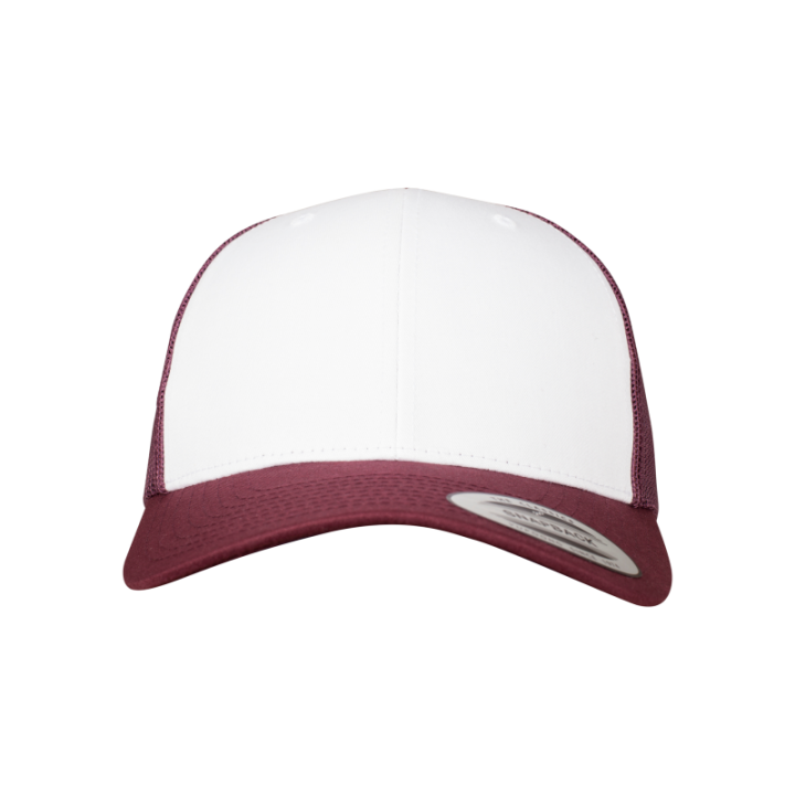 Casquette retro trucker colored front