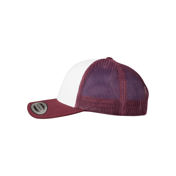 Casquette retro trucker colored front