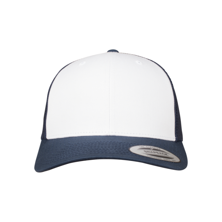 Casquette retro trucker colored front