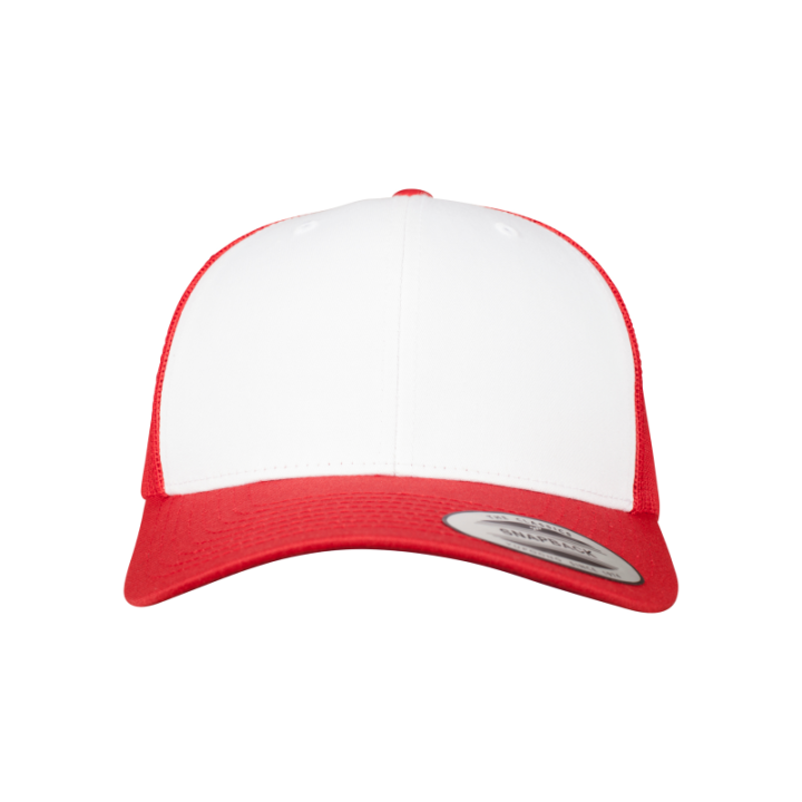 Casquette retro trucker colored front