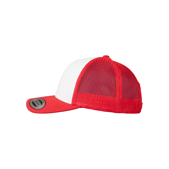 Casquette retro trucker colored front