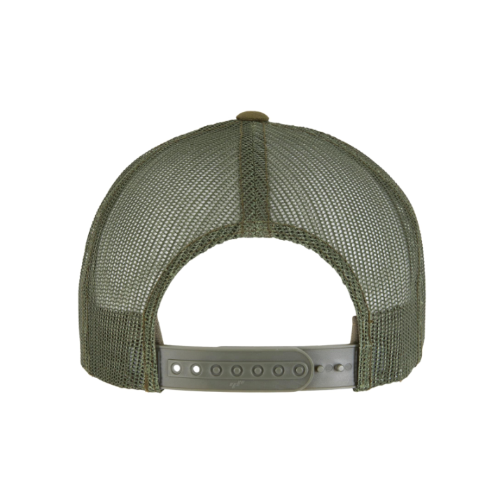Casquette retro trucker colored front