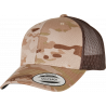 Casquette retro trucker multicam confort et respirante