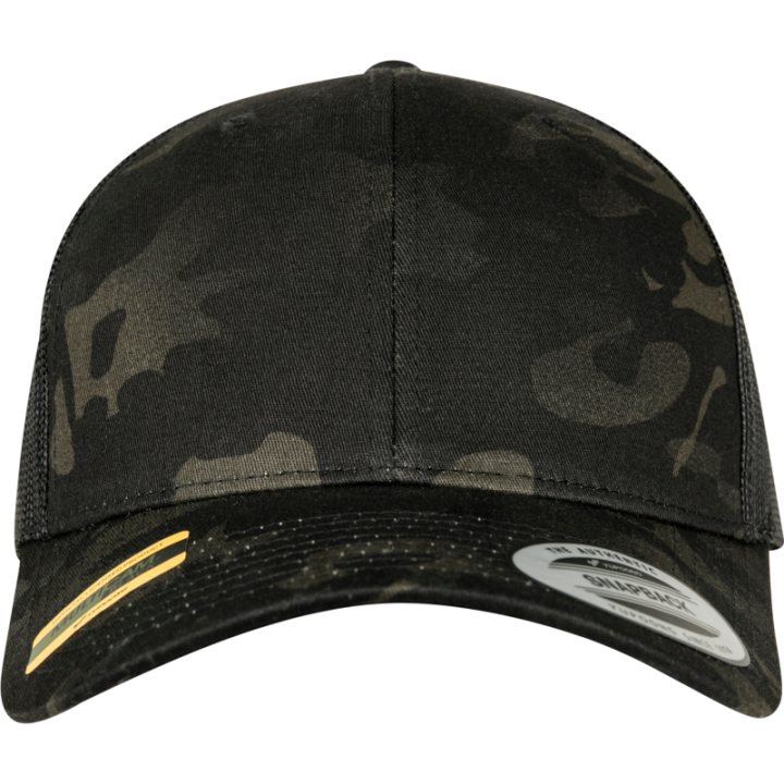 Casquette retro trucker multicam confort et respirante