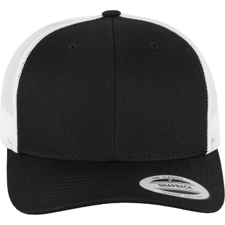 Casquette retro trucker bicolore