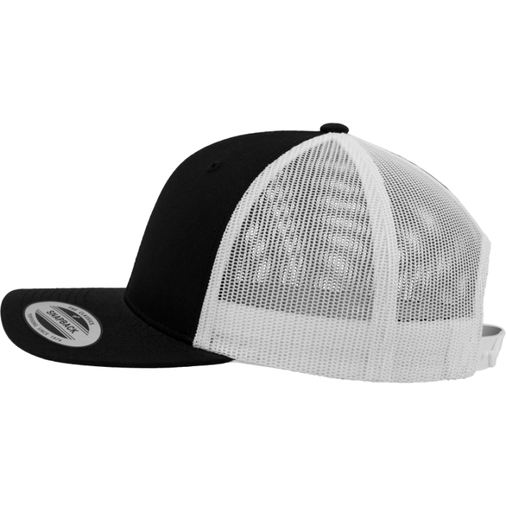 Casquette retro trucker bicolore
