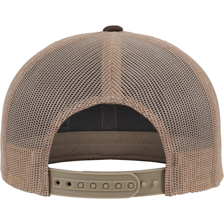 Casquette retro trucker bicolore