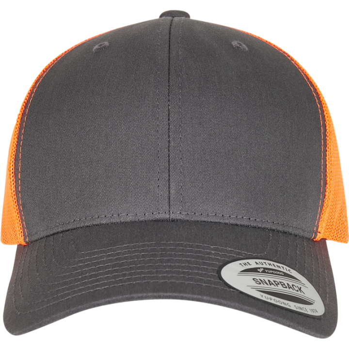 Casquette retro trucker bicolore