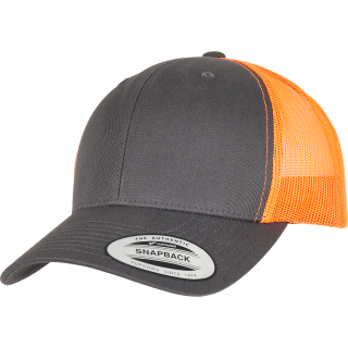Casquette retro trucker bicolore