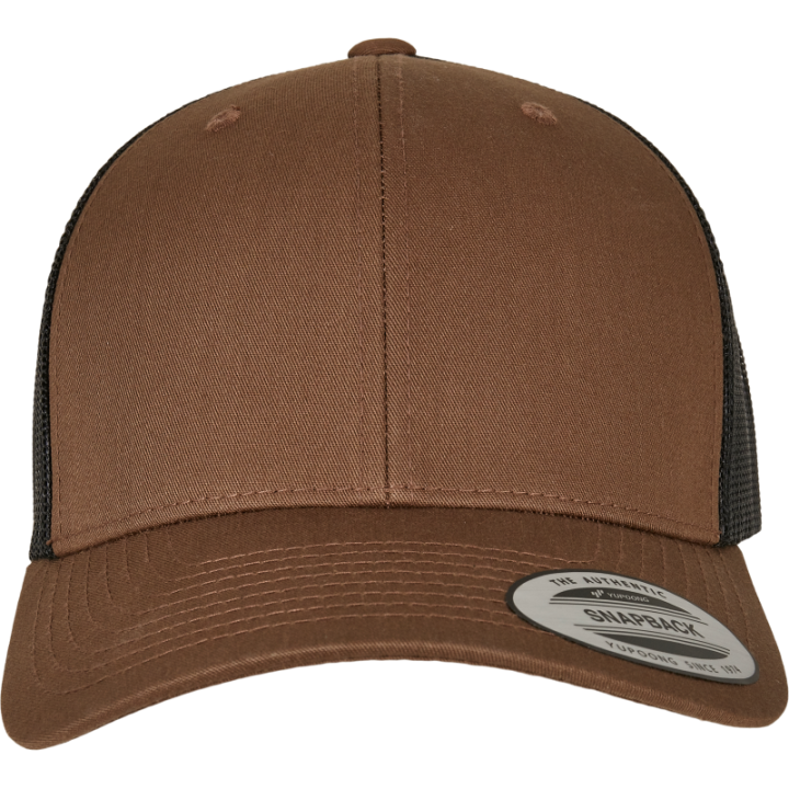 Casquette retro trucker bicolore