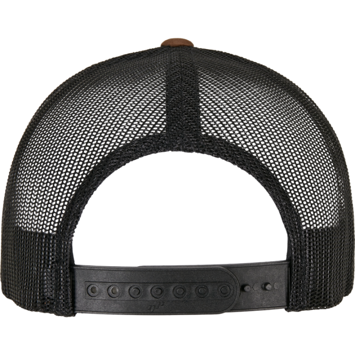 Casquette retro trucker bicolore
