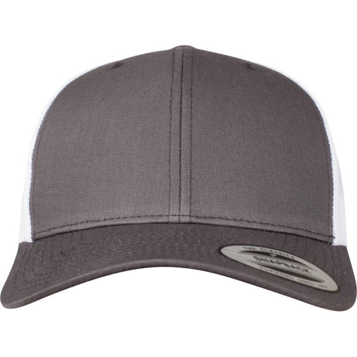 Casquette retro trucker bicolore