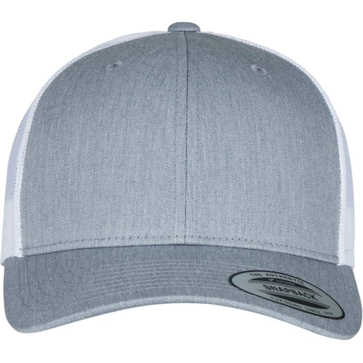 Casquette retro trucker bicolore