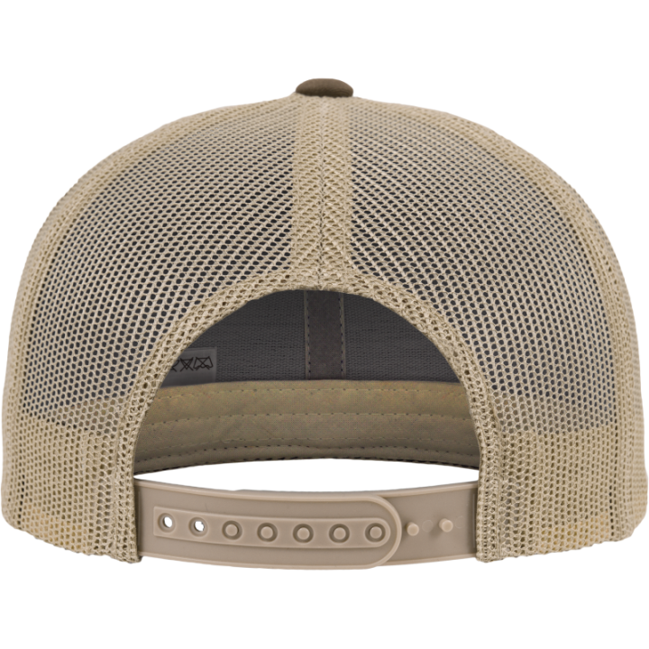 Casquette retro trucker bicolore