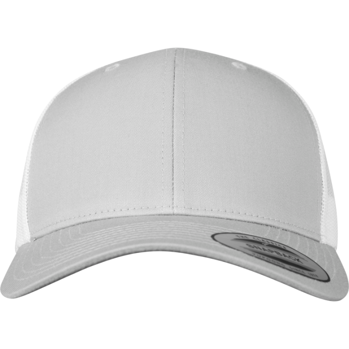Casquette retro trucker bicolore