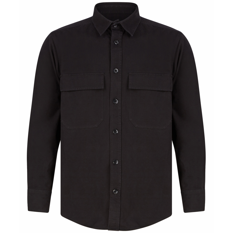 Surchemise en coton twill resistant