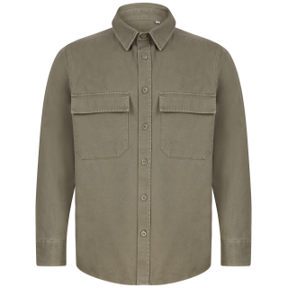 Surchemise en coton twill resistant