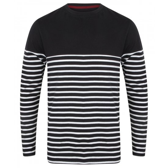 T-shirt breton à manches longues