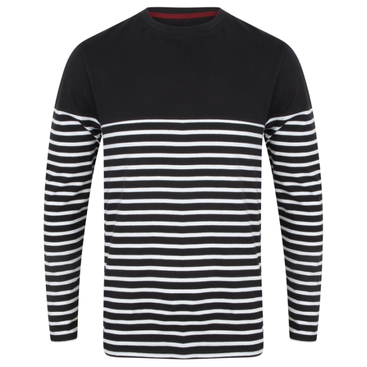 T-shirt breton à manches longues