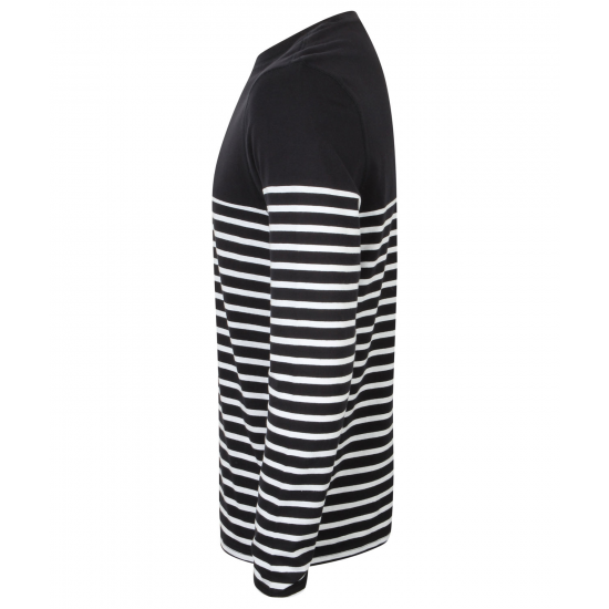 T-shirt breton à manches longues
