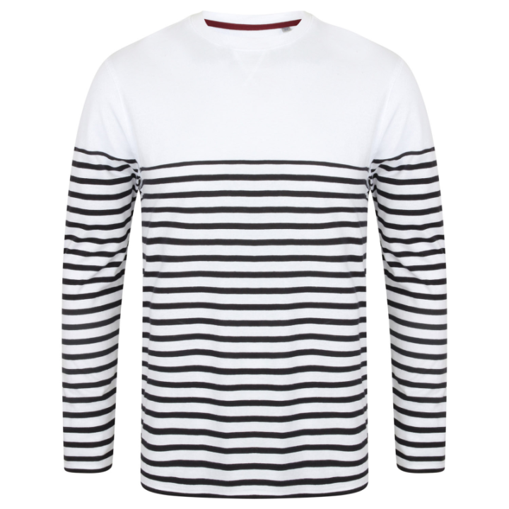 T-shirt breton à manches longues
