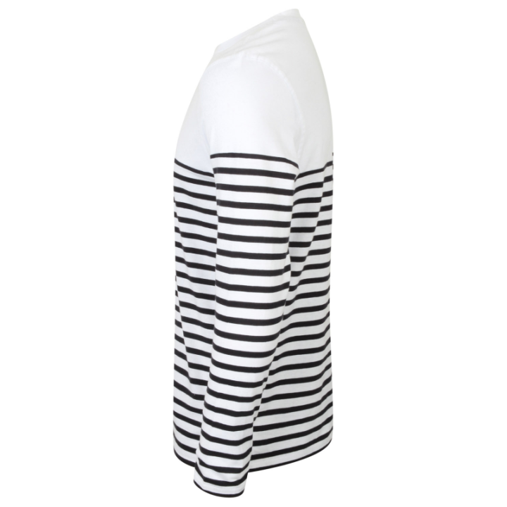 T-shirt breton à manches longues