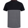 T-shirt breton à manches courtes