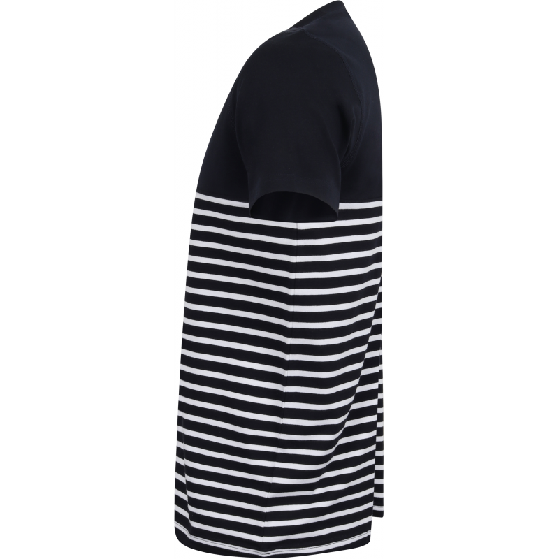T-shirt breton à manches courtes