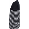 T-shirt breton à manches courtes