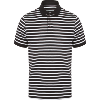 Polo jersey à rayures