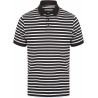 Polo jersey à rayures