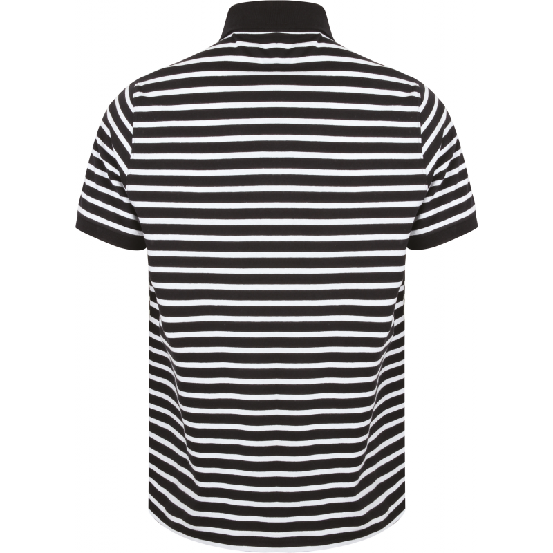 Polo jersey à rayures