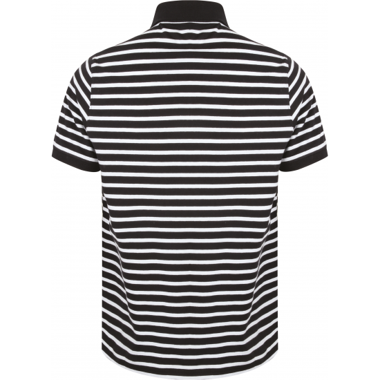 Polo jersey à rayures