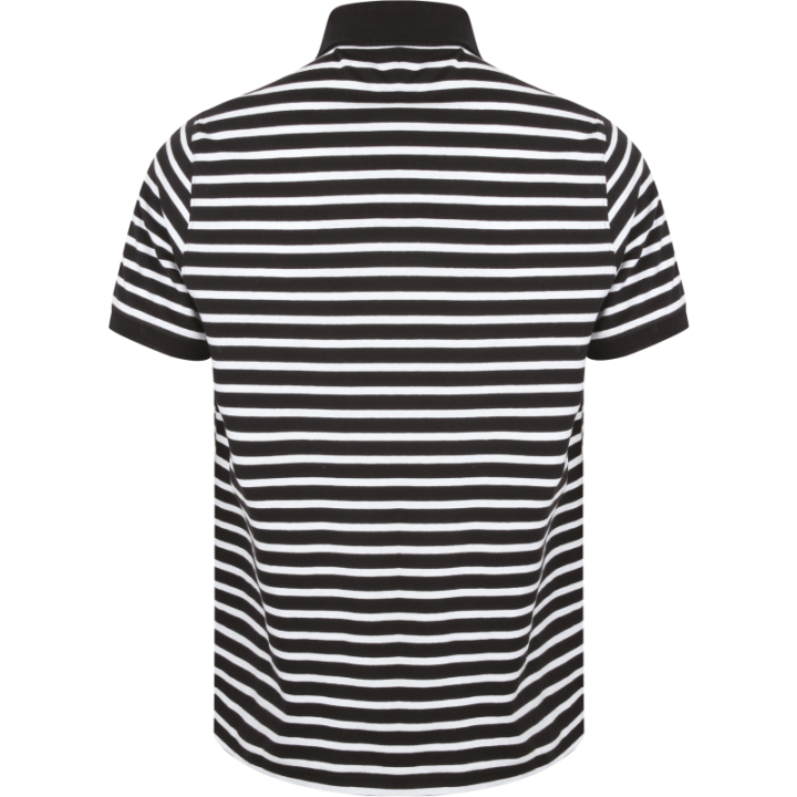 Polo jersey à rayures