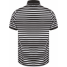 Polo jersey à rayures
