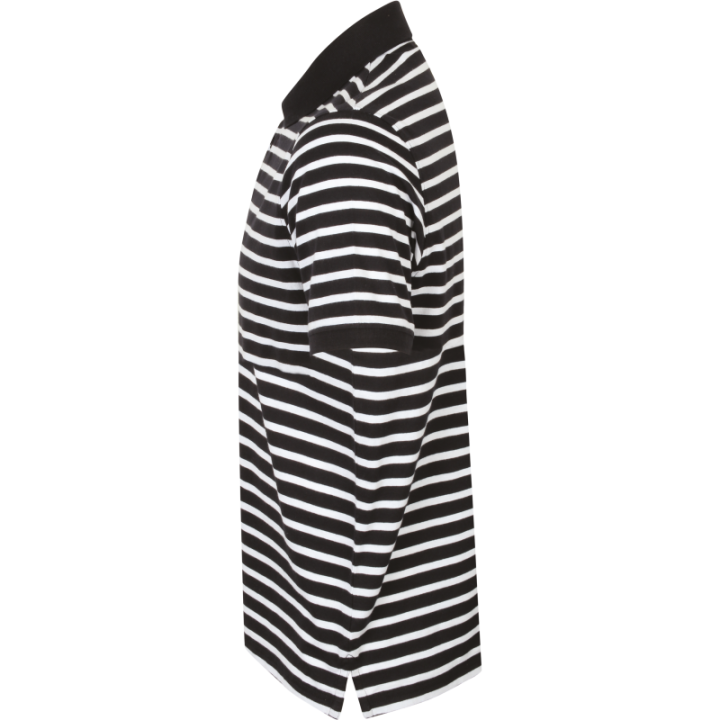 Polo jersey à rayures